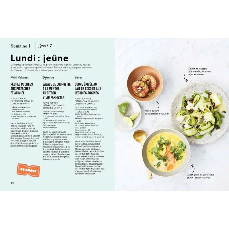 28 jours pour changer - Le jeûne intermittent ! - Marabout - Livre de cuisine - - La Guilde Culinaire