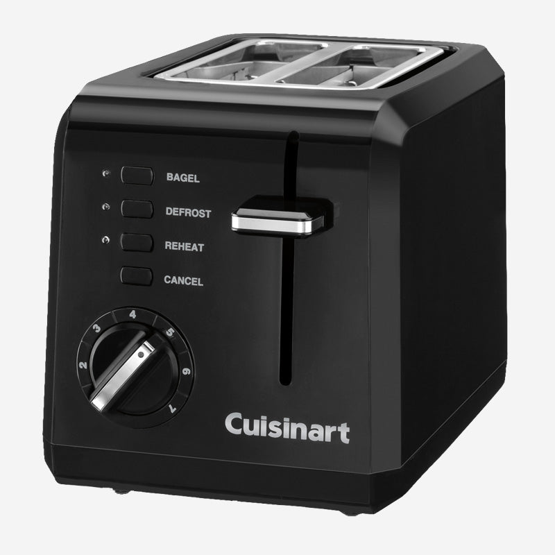 Grille-pain compact à 2 tranches - Cuisinart - Grille-pain - - La Guilde Culinaire
