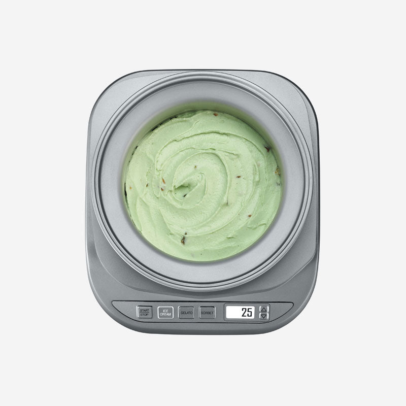 Sorbetière pour crème glacée, glace italienne, yogourt glacé et sorbet inox 1.9L - Cuisinart - Sorbetière et turbine à glace - - La Guilde Culinaire