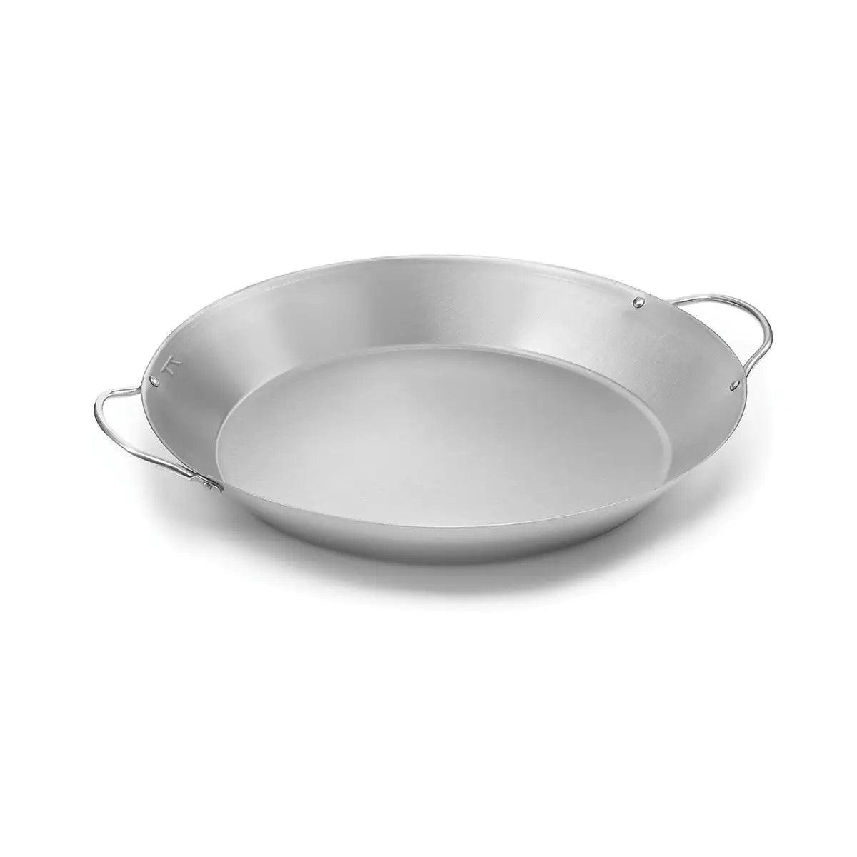 Poêle à paella à double poignée en acier inoxydable de 14'' - Outset - Poêle - - La Guilde Culinaire