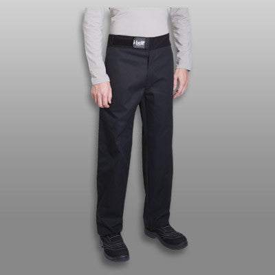 Pantalon de cuisine Sirocco Noir T0 - US 26/28 EU 36/38 - Clement Design - Pantalon cuisine homme - SIROCCO NOIR T0 - La Guilde Culinaire