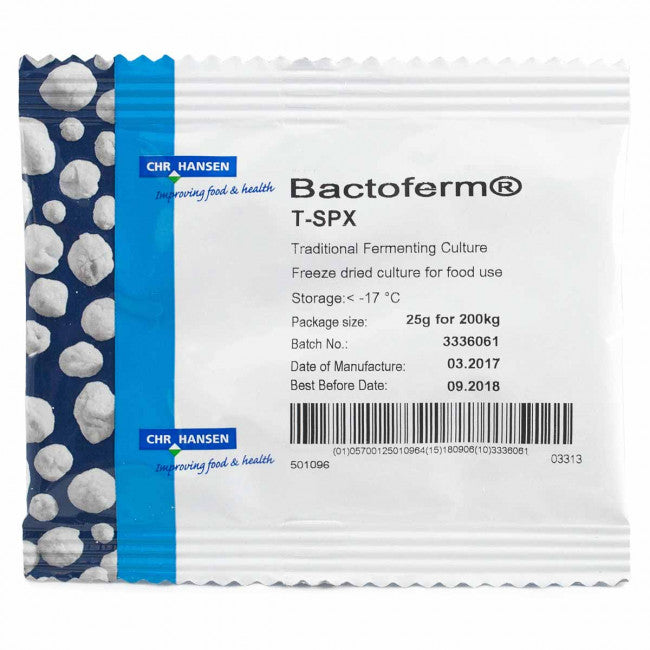 Cultures Bactoferm T-SPX 25g - Chr. Hansen - Produit moléculaire - - La Guilde Culinaire