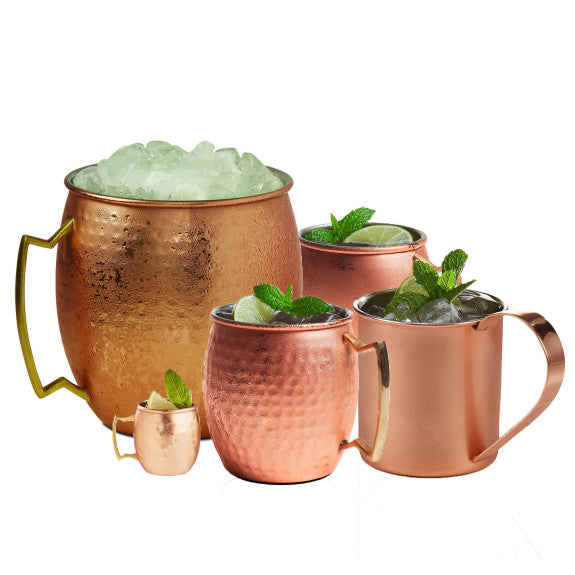 Tasse Moscow Mule bombé lisse 568ml ! - Brilliant - Tasse Moscow Mule - - La Guilde Culinaire