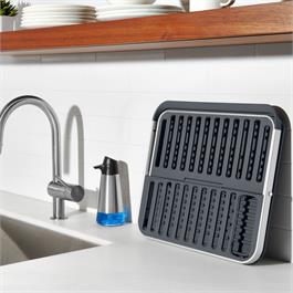 Égouttoir à vaisselle pliable en aluminium - OXO - Egouttoir à vaisselle - - La Guilde Culinaire