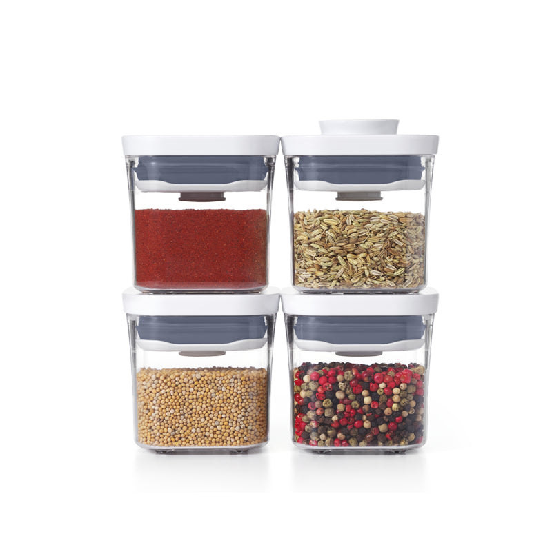 Contenant à fermeture hermétique 4 pièces mini OXO - OXO - Contenant pour aliment - - La Guilde Culinaire