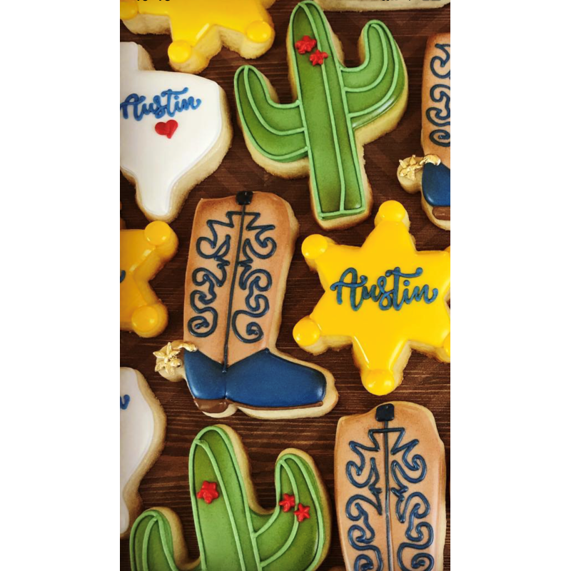 Emporte-pièce botte de cowboy 3 3/8" - Ann Clark Cookie Cutters - Emporte-pièce - - La Guilde Culinaire