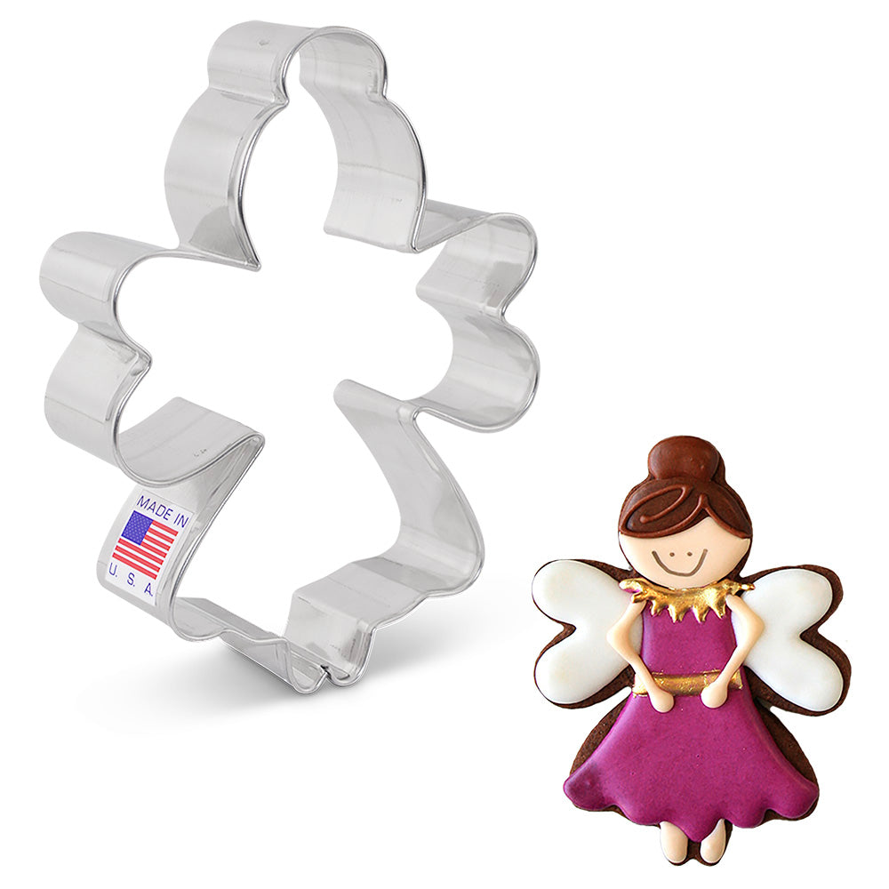 Emporte-pièce Fée Dragée de LilaLoa 4 1/4" x 3 1/4" - Ann Clark Cookie Cutters - Emporte-pièce - - La Guilde Culinaire
