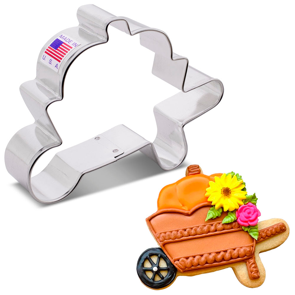 Emporte-pièce moisson de citrouille 4" x 3" - Ann Clark Cookie Cutters - Emporte-pièce - - La Guilde Culinaire