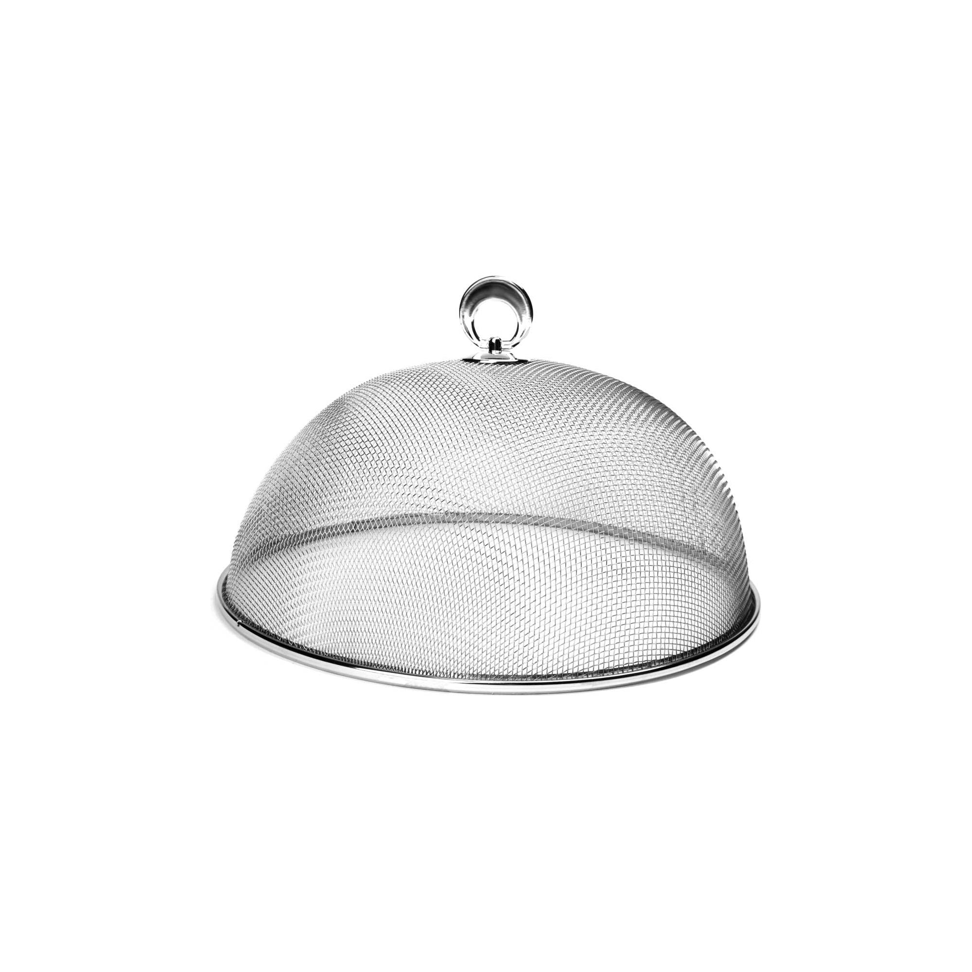 Cloche alimentaire ronde en maille chromée, 30 cm - Fox Run - Cloche - - La Guilde Culinaire