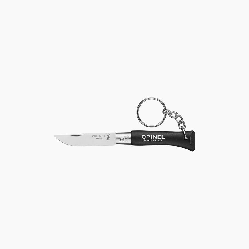Opinel - N°04 Couteau Porte-Clés - Colorama Noir - Opinel - Couteau de poche - 002268 - La Guilde Culinaire