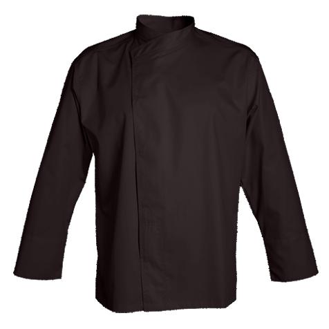 Veste de cuisine Murano Moka * Moka Longues T6 - UE 4XL-66/68 - US 51/54 - Clement Design - Veste cuisine homme - MURANO MOKA ML T6 DIS - La Guilde Culinaire