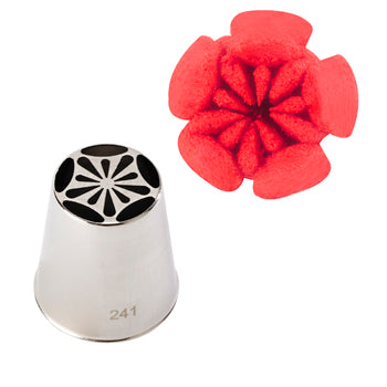 Douille Russe inox spéciales "Décors Fleurs" - Crocus #241 - SG - Douille et poche - - La Guilde Culinaire