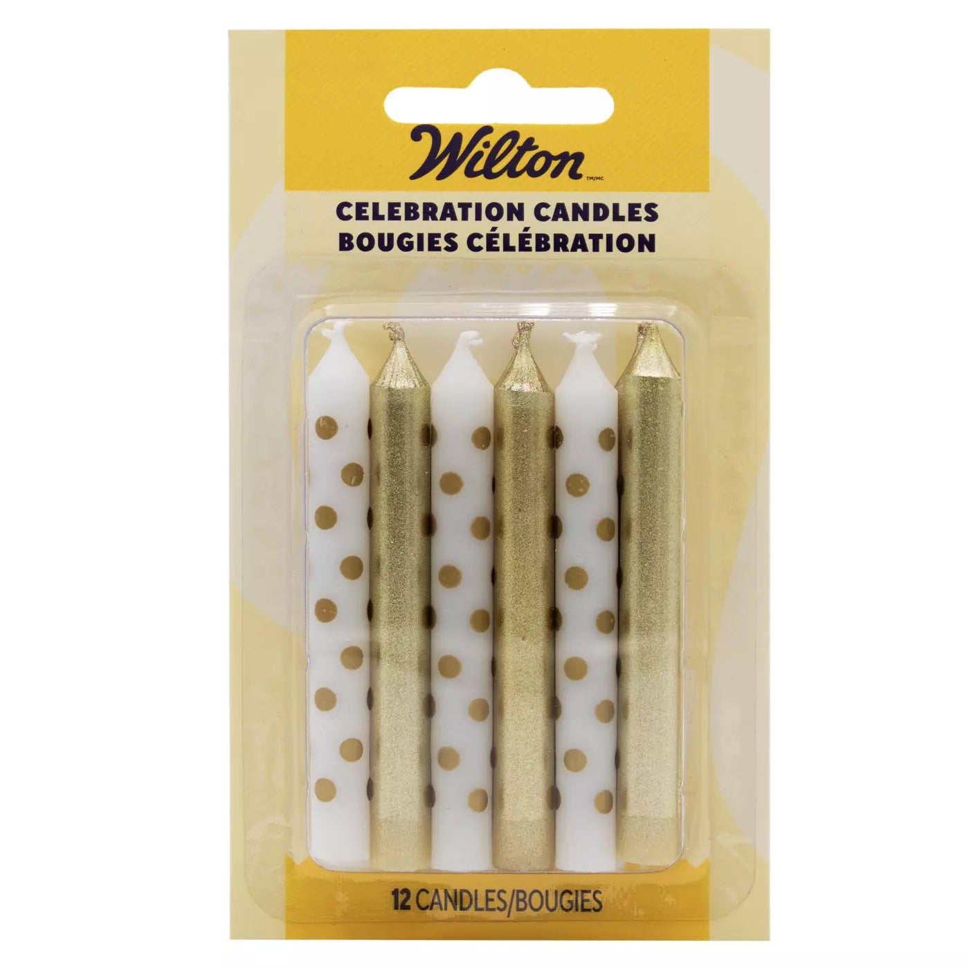 Bougies célébration, 12 unités - Wilton - Bougie - - La Guilde Culinaire