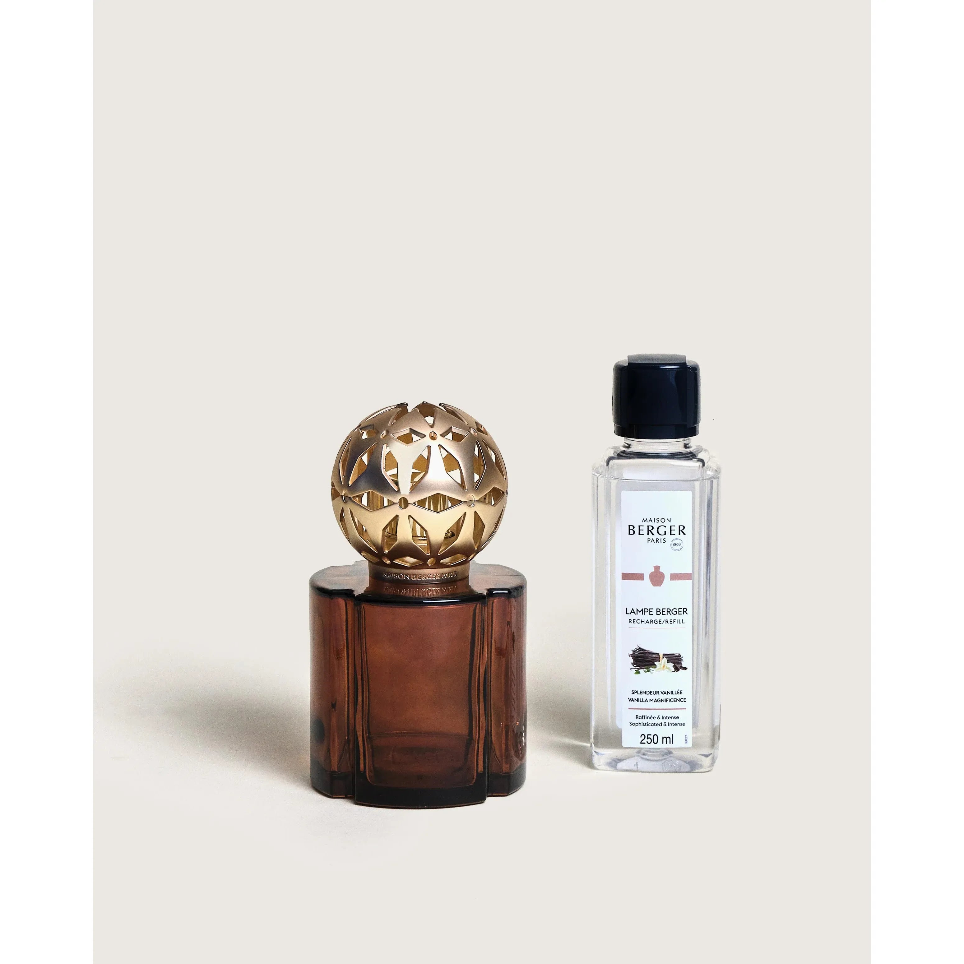 Coffret Lampe Berger Pomelis Chocolat * - Maison Berger Paris - Coffret Lampe Berger - - La Guilde Culinaire