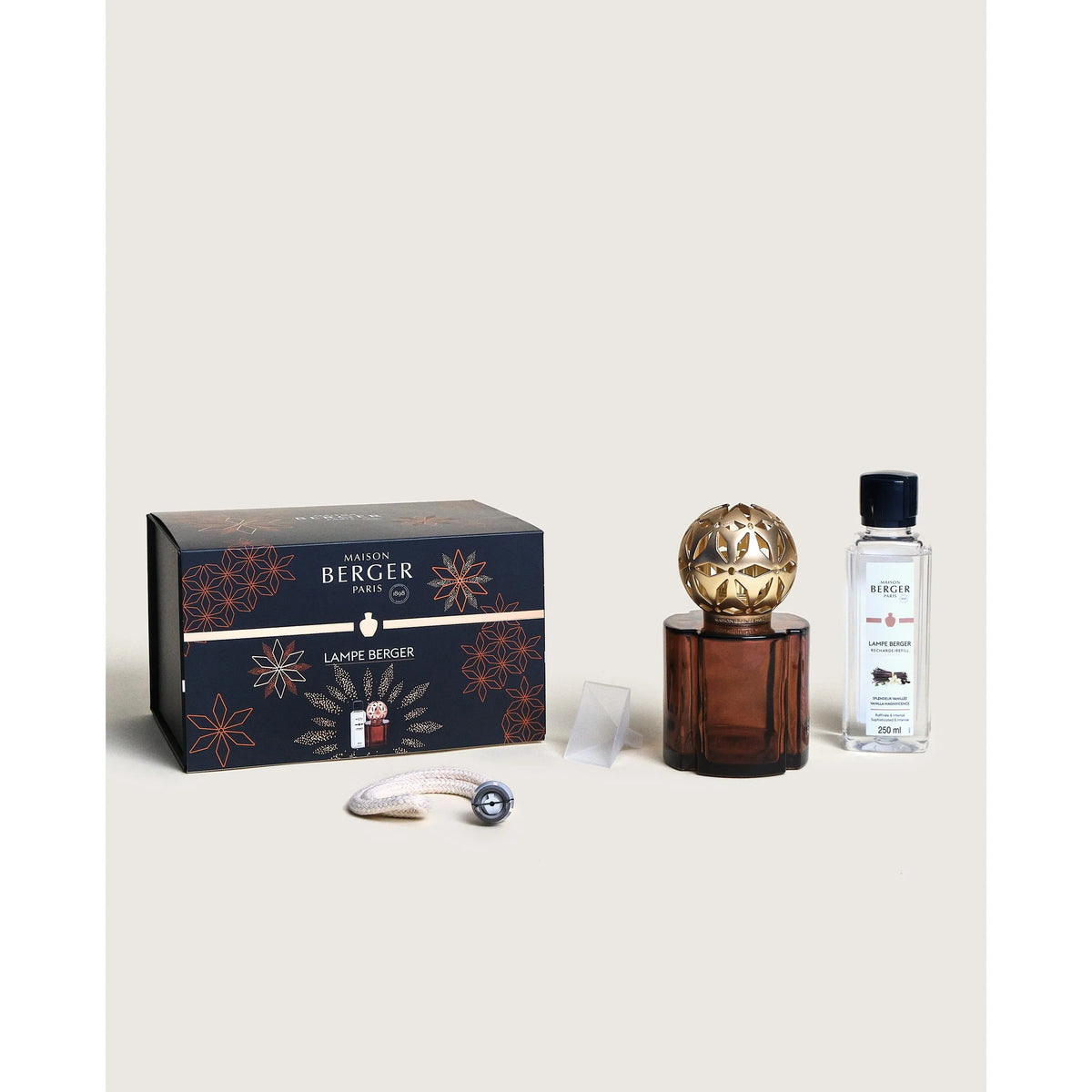 Coffret Lampe Berger Pomelis Chocolat * - Maison Berger Paris - Coffret Lampe Berger - - La Guilde Culinaire