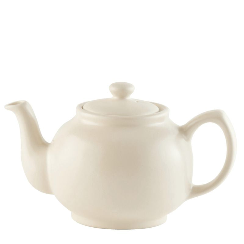 Théière 6-tasses Matte Crème - Price & Kensington - Théière - 0219146CM - La Guilde Culinaire