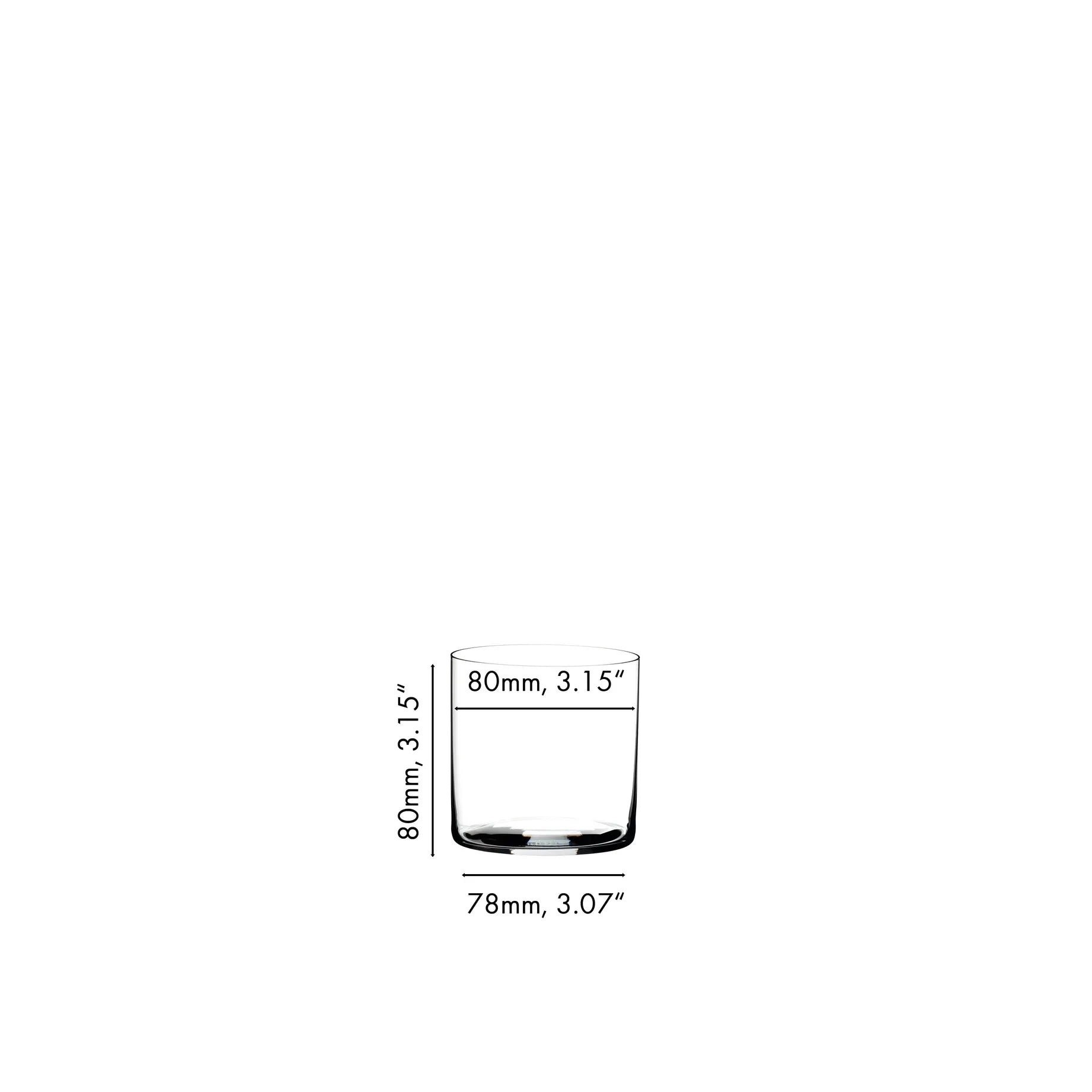 "O" Verre à Eau (Boîte de 2) - Riedel - Verre à eau - - La Guilde Culinaire