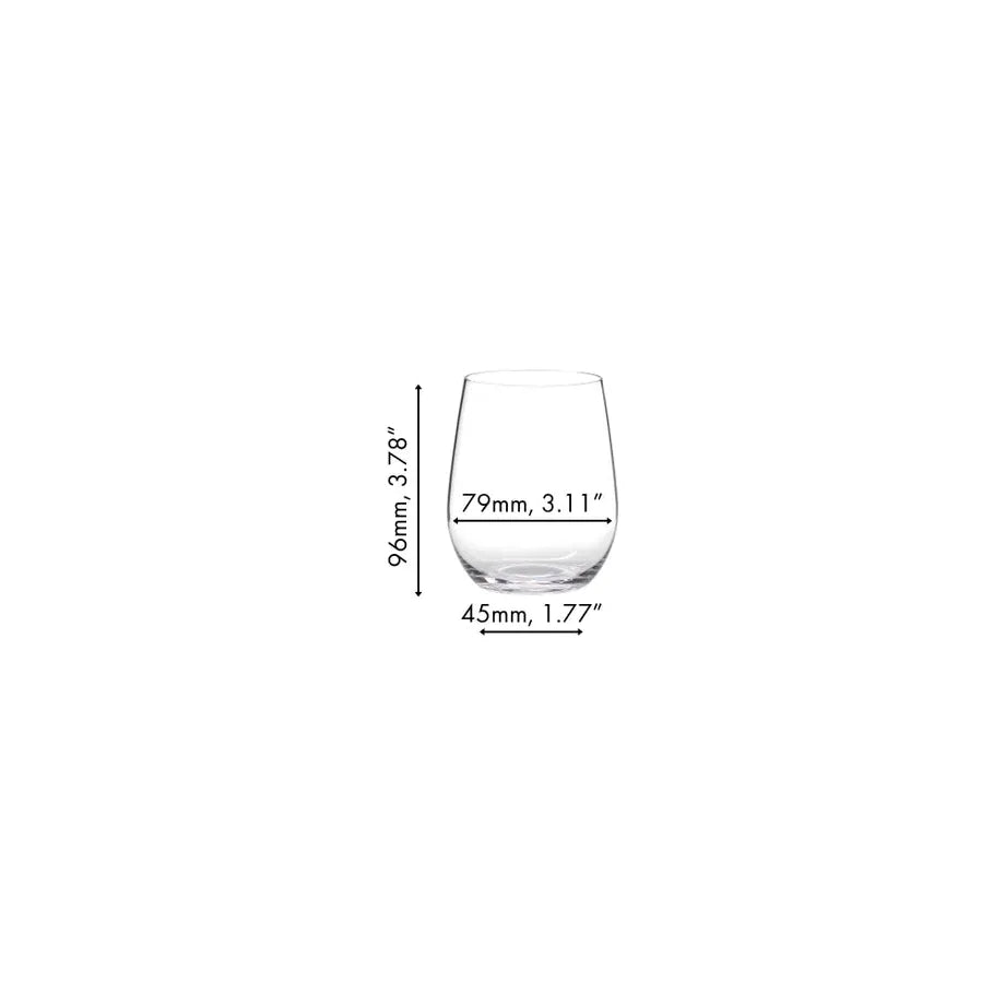 "O" TO GO - Gobelet à vin Blanc Viognier/Chardonnay (Boîte de 2)    - Riedel - Verre à eau -  - La Guilde Culinaire