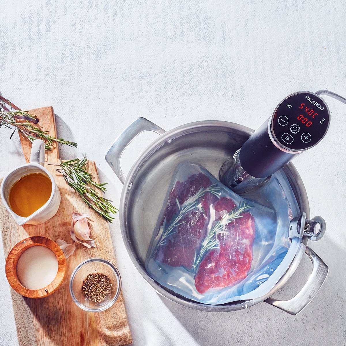 Cuiseur de précision sous vide (thermocirculateur) RICARDO    - Ricardo - Cuiseur sous-vide -  - La Guilde Culinaire
