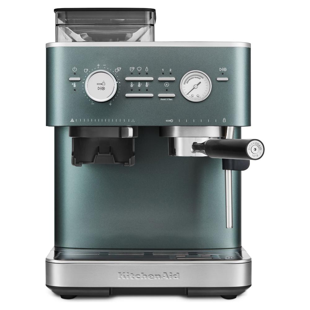 Machine à espresso semi-automatique avec moulin à meule    - Kitchenaid - Machine à espresso -  - La Guilde Culinaire