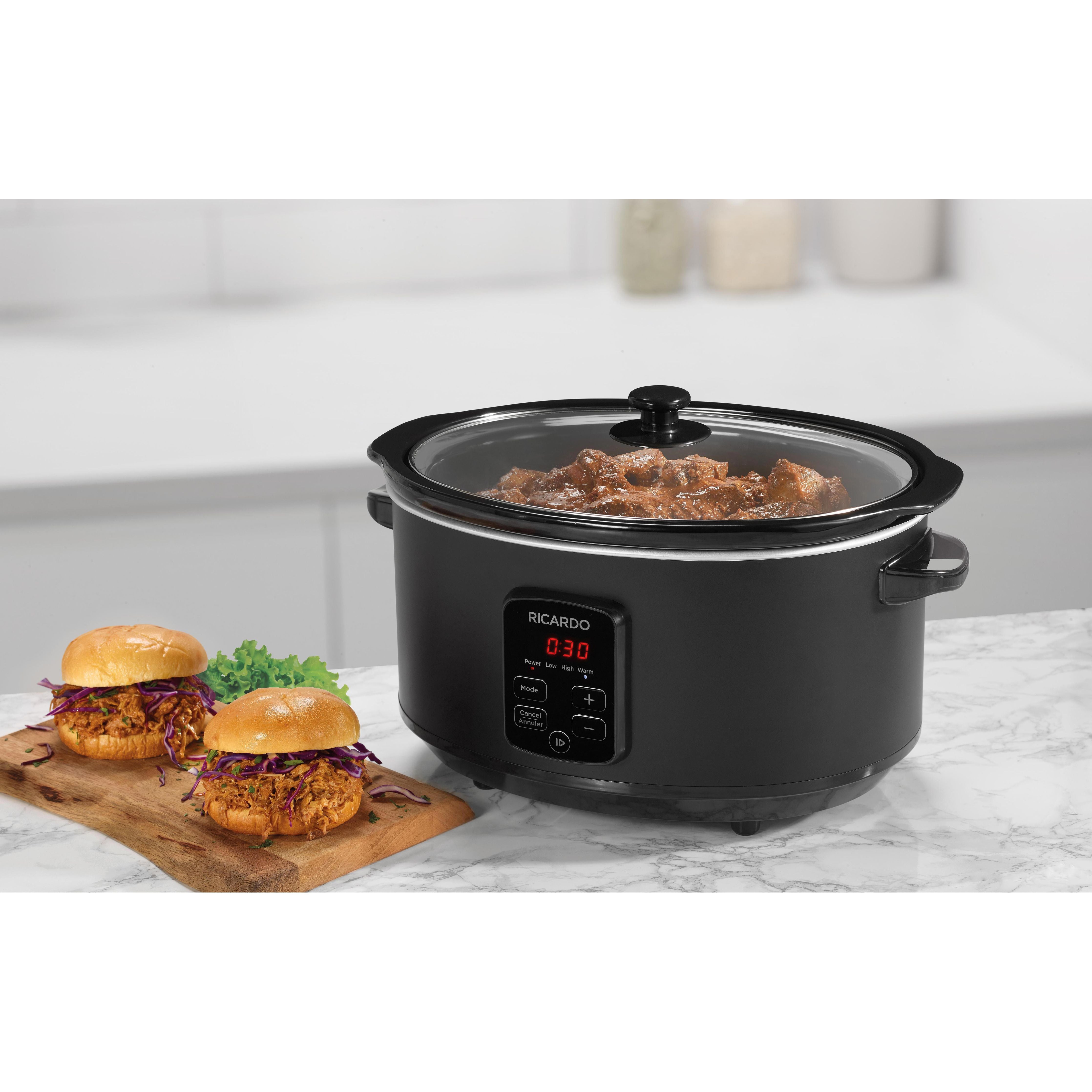 Mijoteuse programmable numérique 6L/6.3QT RICARDO - Ricardo - Mijoteuse - - La Guilde Culinaire