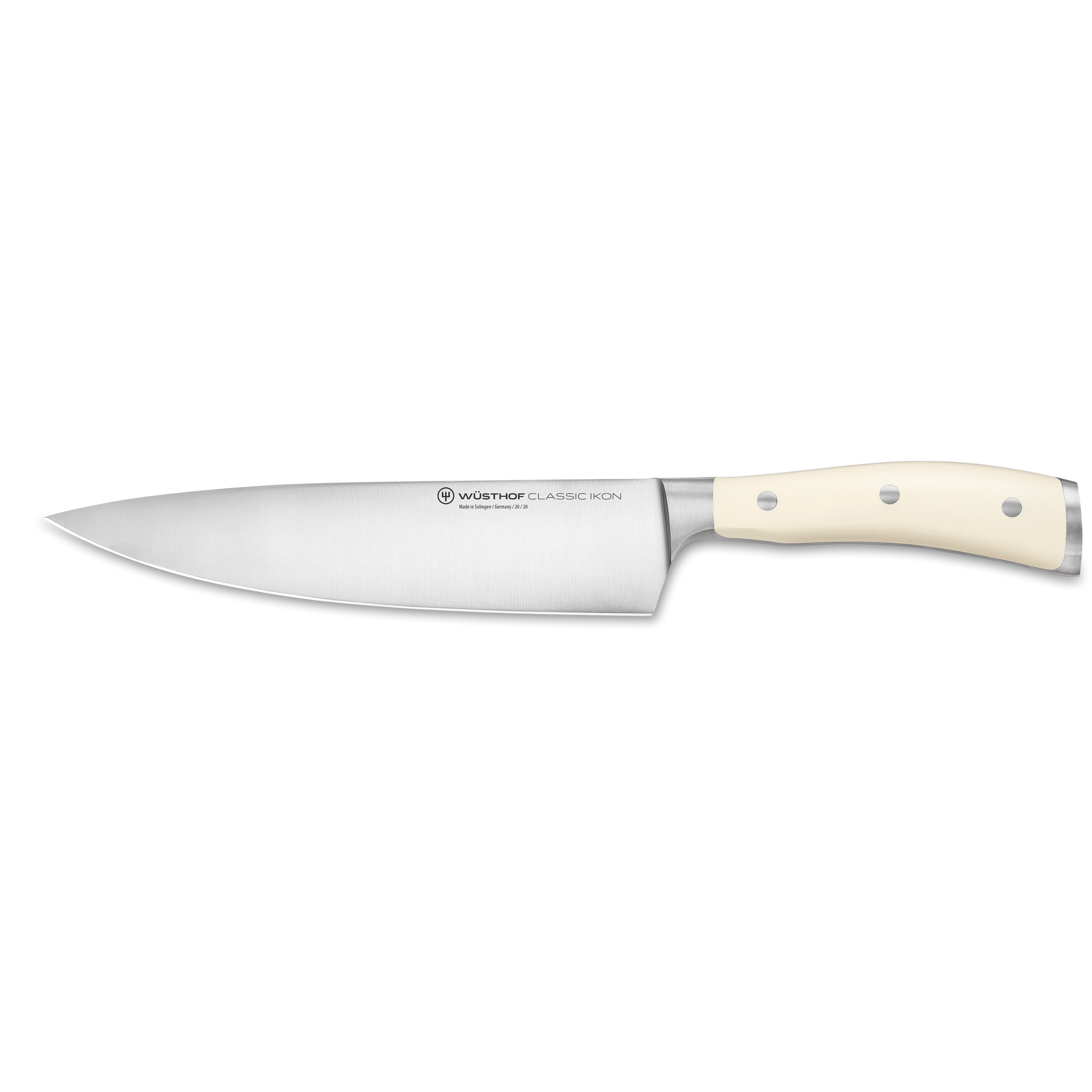 Couteau de chef 20 cm/ 8" - Classic Ikon Crème - Wüsthof - Couteau de Chef - 1040430120 - La Guilde Culinaire
