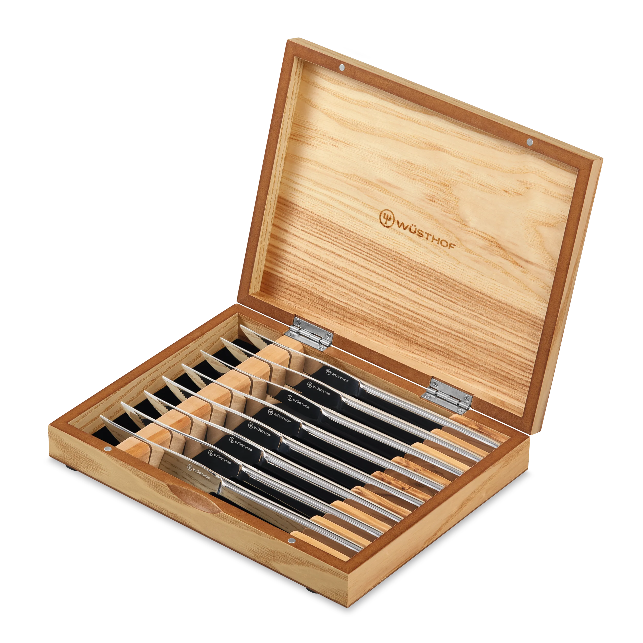 Ensemble de 8 couteaux à steak en acier inoxydable Mignon - Wüsthof - Couteau à steak - - La Guilde Culinaire