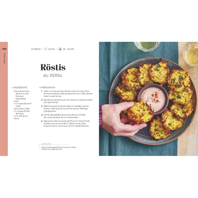 80 recettes au Air Fryer - Easy Fry & Grill - Larousse Ed. - Livre de cuisine - - La Guilde Culinaire