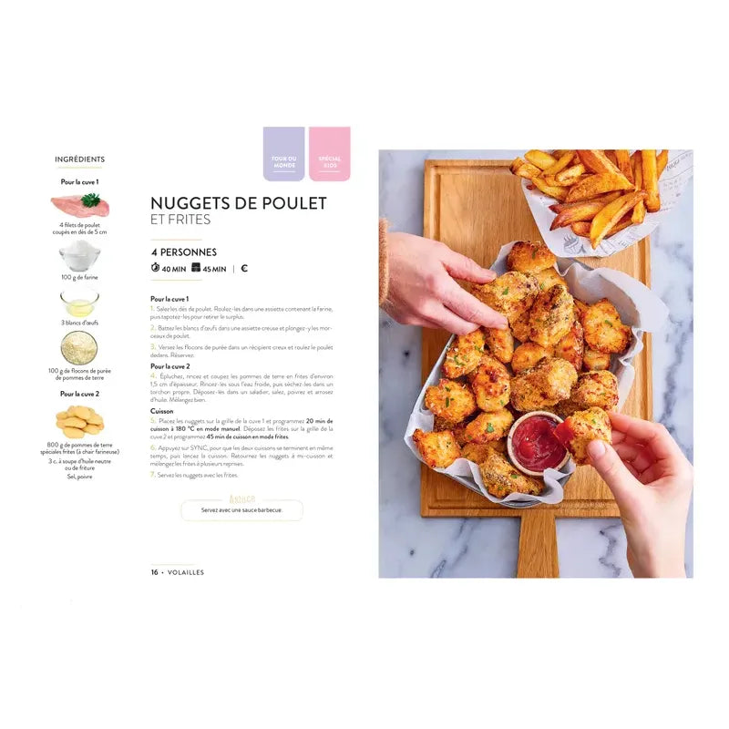 Air Fryer Dual - Larousse Ed. - Livre de cuisine - - La Guilde Culinaire