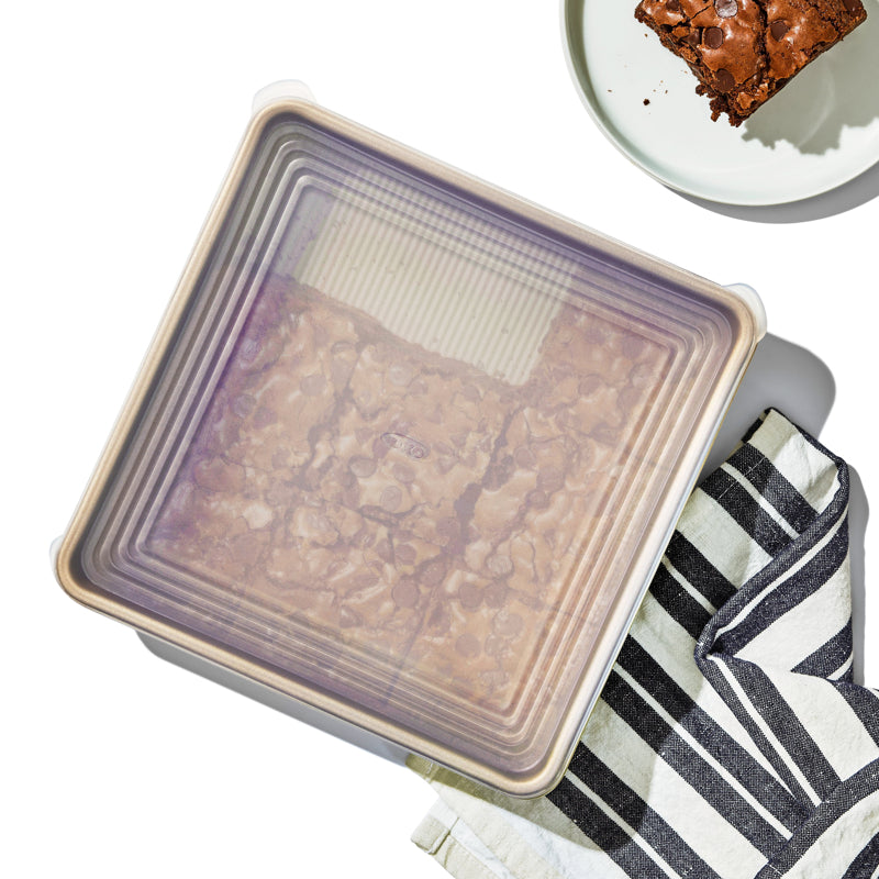 Couvercle pour moule en silicone 23 x 23cm (9 x 9po)    - OXO - Couvercle silicone -  - La Guilde Culinaire