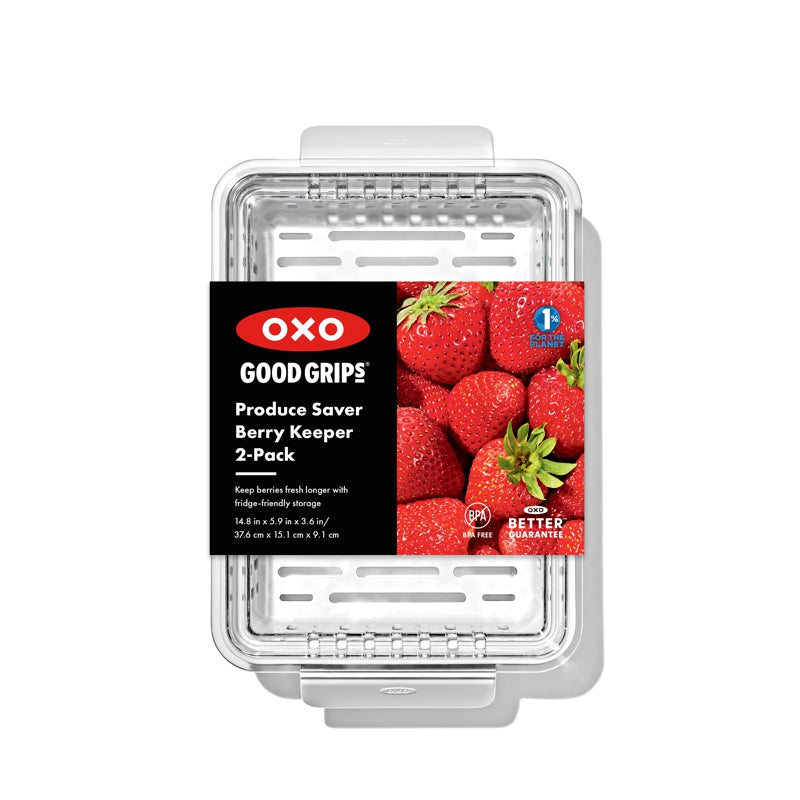 Boîte de conservation pour baies - jeu de 2 - OXO - Contenant pour aliment - - La Guilde Culinaire