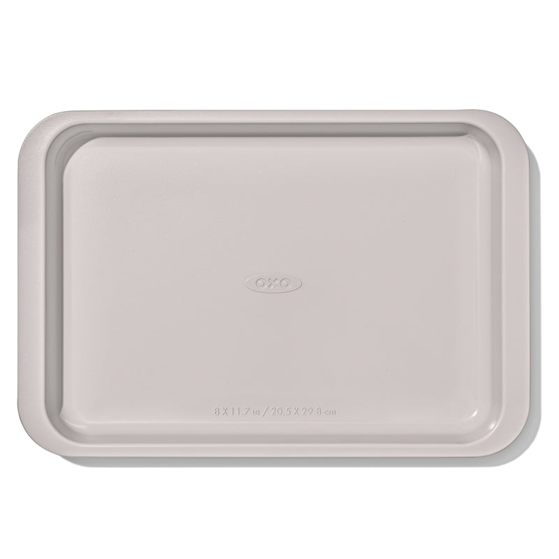 PRO Plaque à cuisson avec revêtement en céramique 20 x 30 cm / 7.87 x 11.81 po - OXO - Plaque de cuisson - 11413900G - La Guilde Culinaire