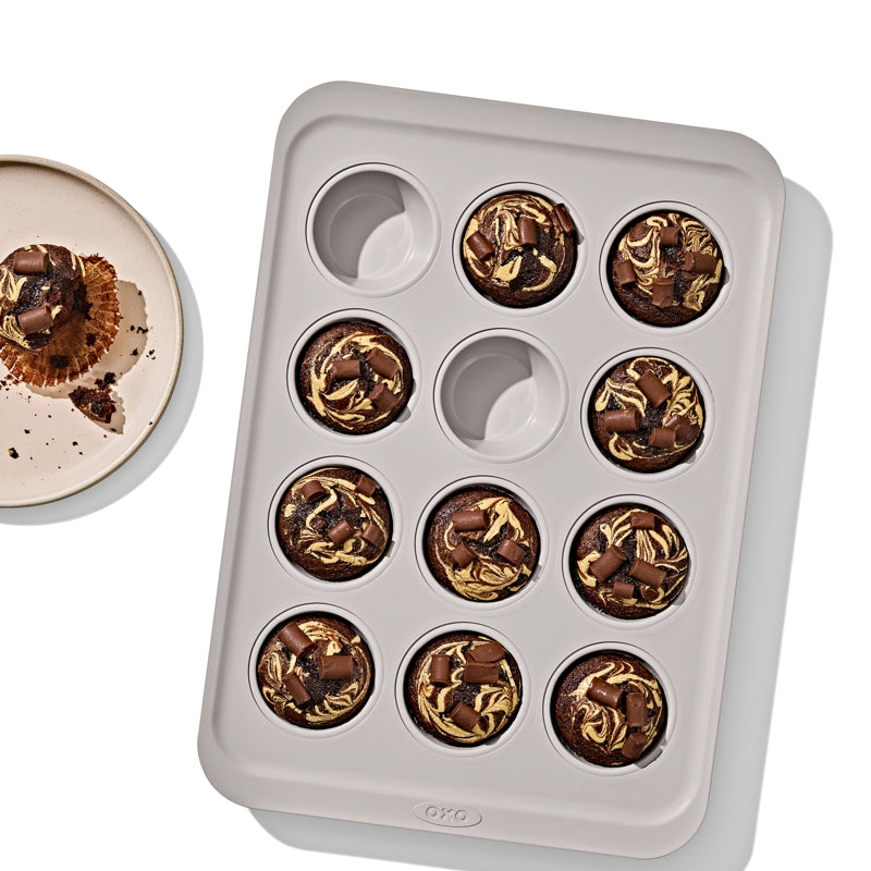 PRO Moule à muffins avec revêtement en céramique - OXO - Moule à muffins - - La Guilde Culinaire