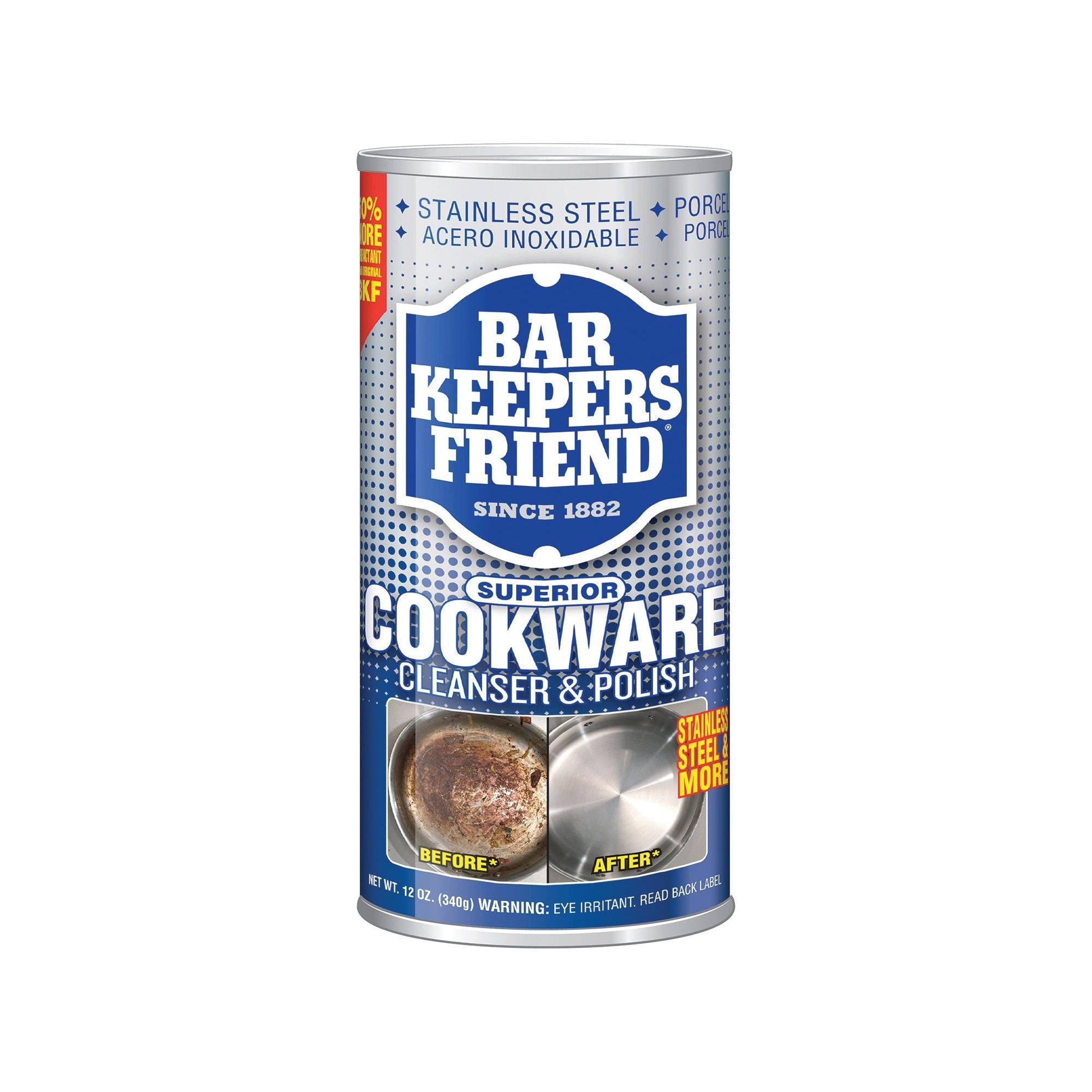 Poudre nettoyante et lustrante 340g - Bar Keepers Friend    - Fox Run - Nettoyant -  - La Guilde Culinaire