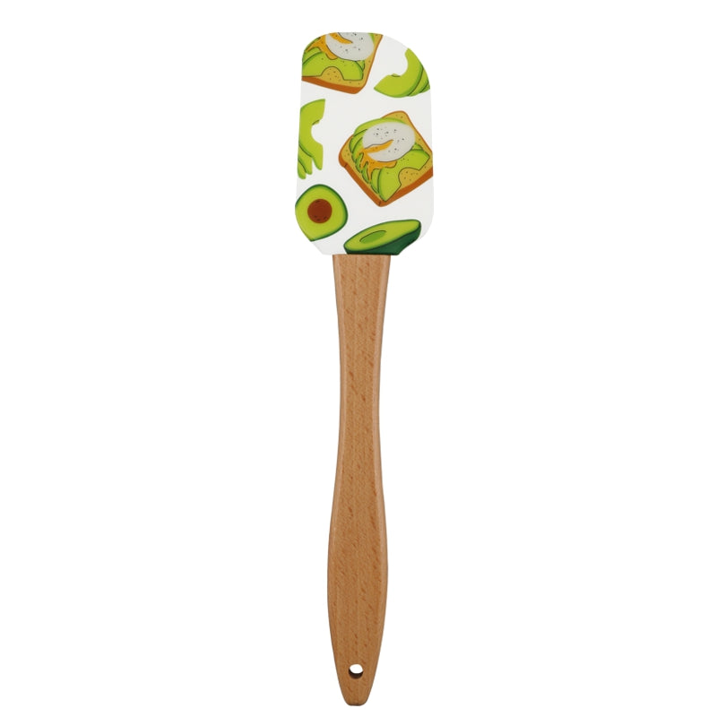 Spatule en silicone AVOCATS - Danesco - Spatule à pâtisserie - - La Guilde Culinaire