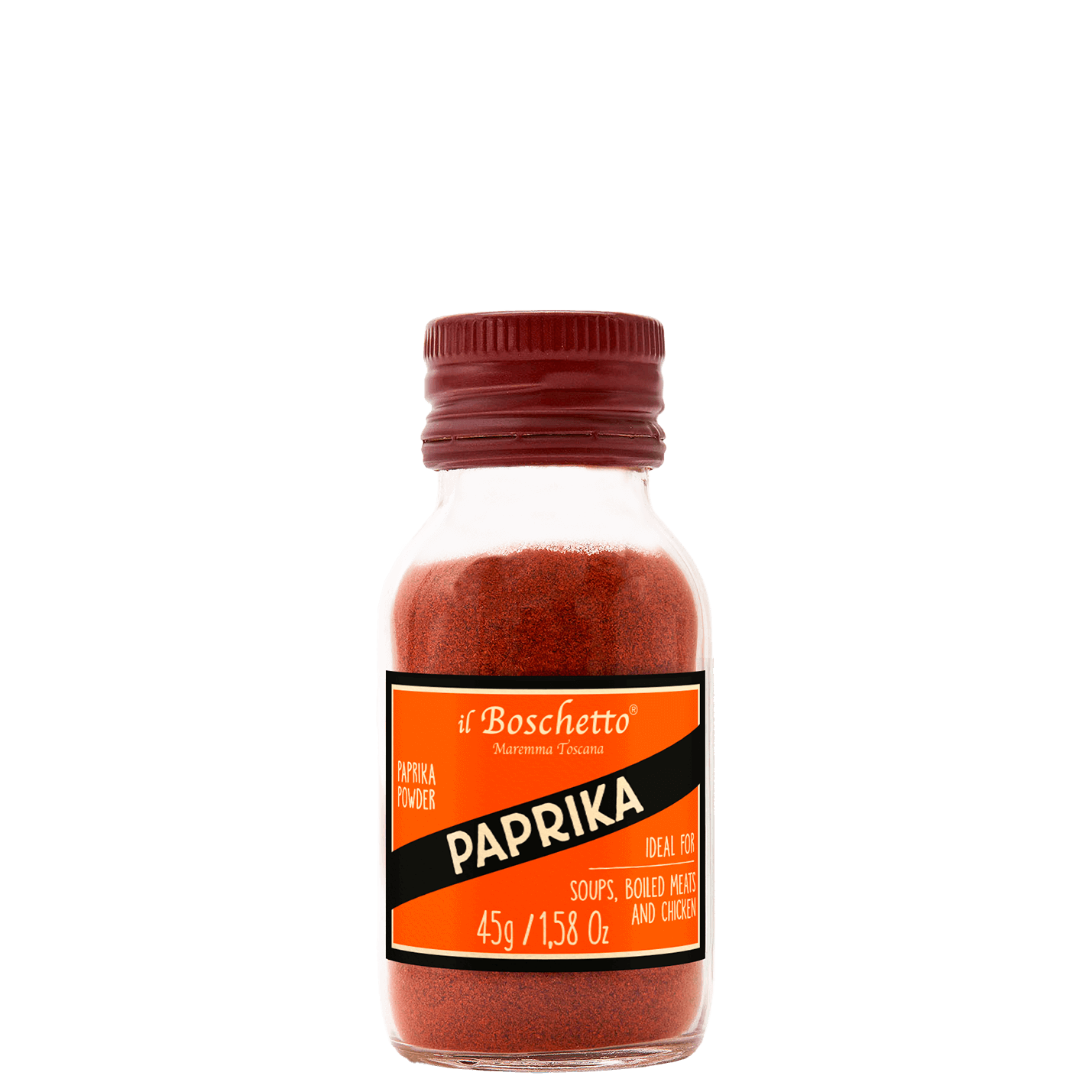 Paprika 45 g - Boschi 1961 - Paprika - - La Guilde Culinaire