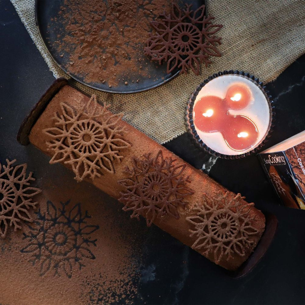 Poudre effet velours cacao scintillante - Scrapcooking - Poudre de velours - - La Guilde Culinaire