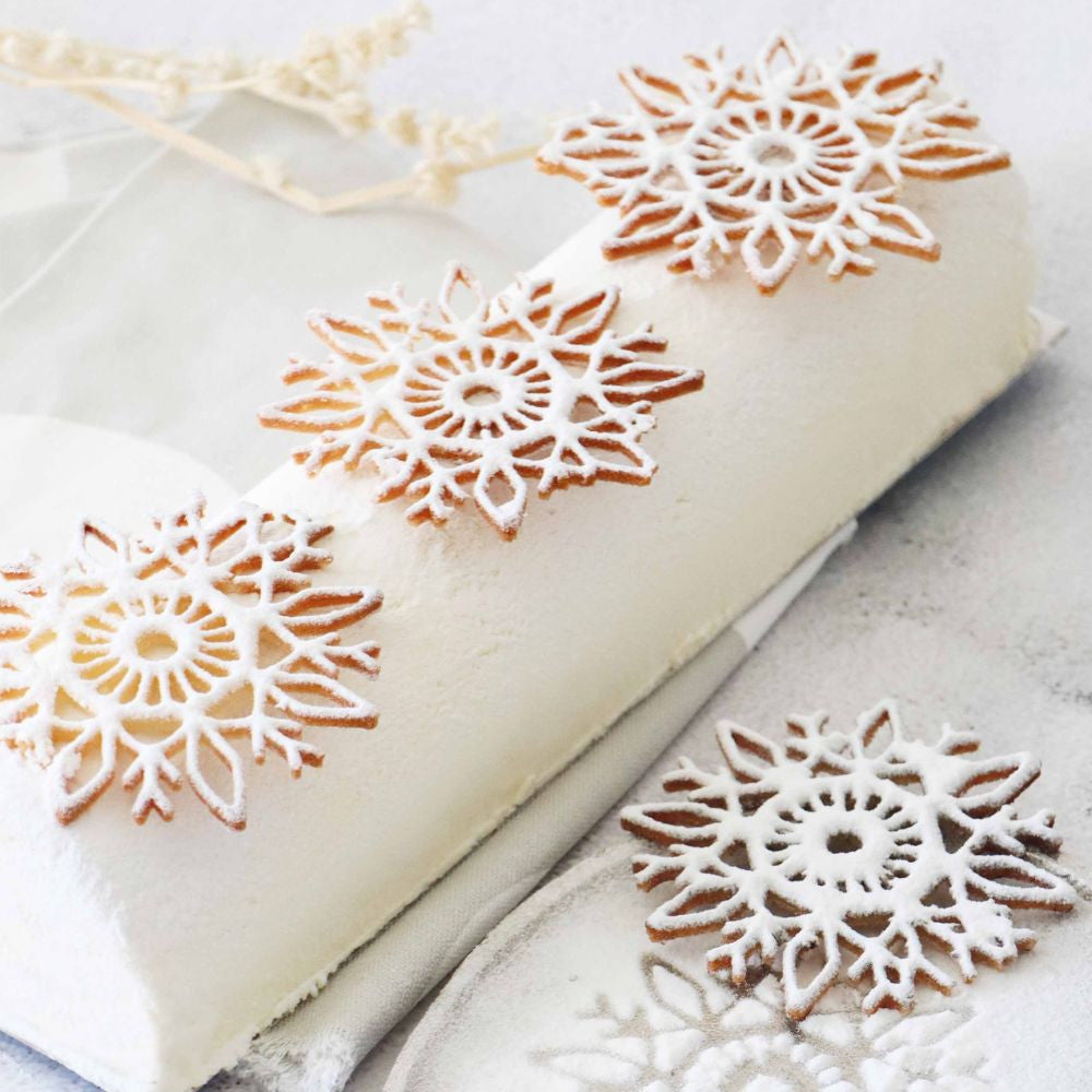 Poudre effet velours neige étincelante - Scrapcooking - Poudre de velours - - La Guilde Culinaire