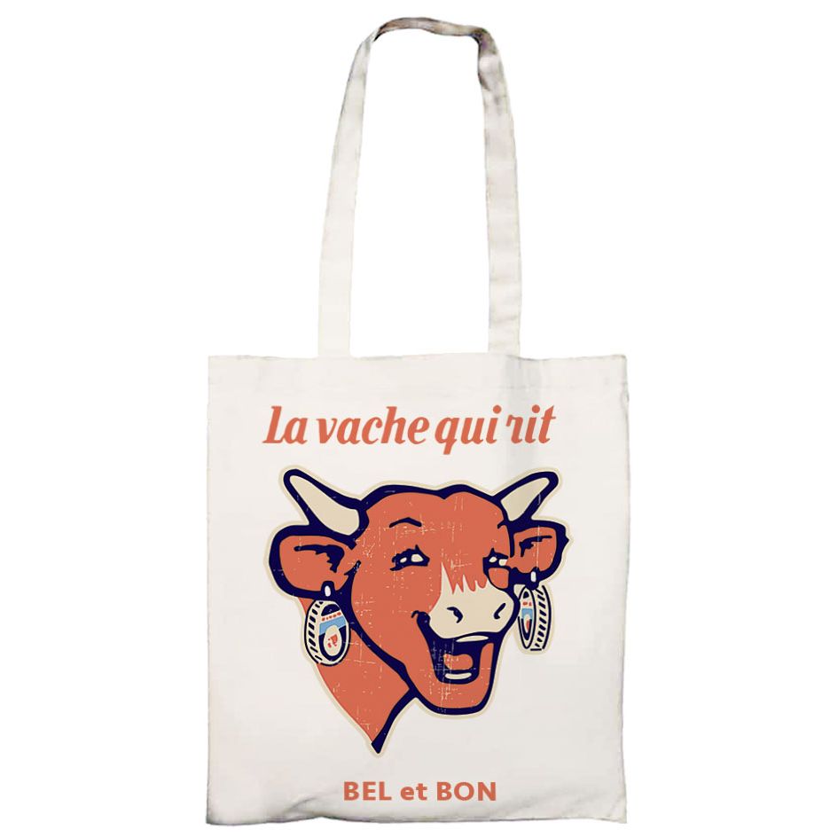 Sac Cabas Coton - La Vache Qui Rit - Editions Clouet - Sac cabas - - La Guilde Culinaire