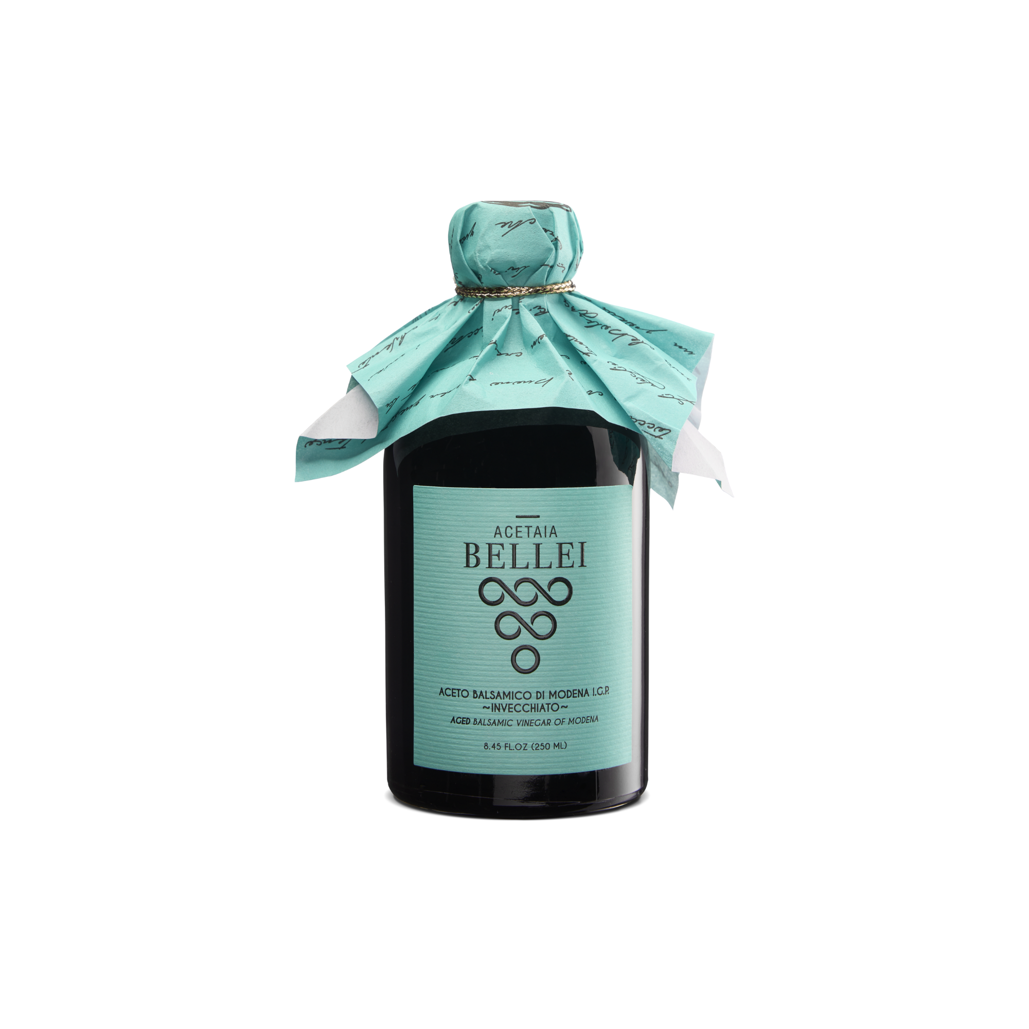 Vinaigre balsamique de Modène IGP - "Precious Blue" 1.33 - 250ml - Acetaia Bellei - Vinaigre - - La Guilde Culinaire