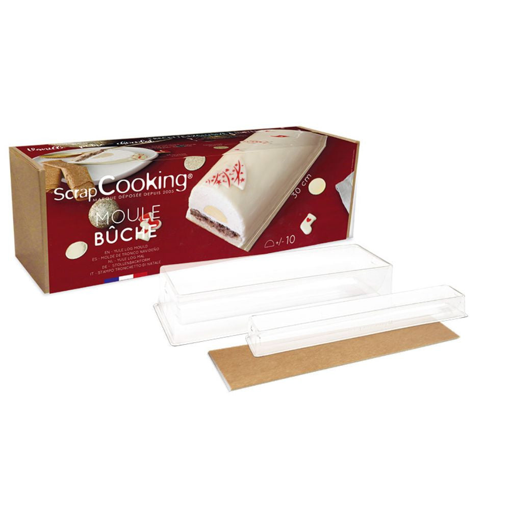 Moule bûche avec insert Réutilisable    - Scrapcooking - Moule à bûche -  - La Guilde Culinaire