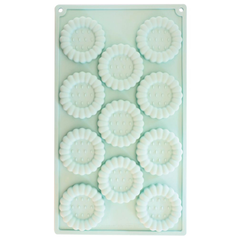 Moule silicone biscuit tartelette - Scrapcooking - Moule à gâteaux - - La Guilde Culinaire