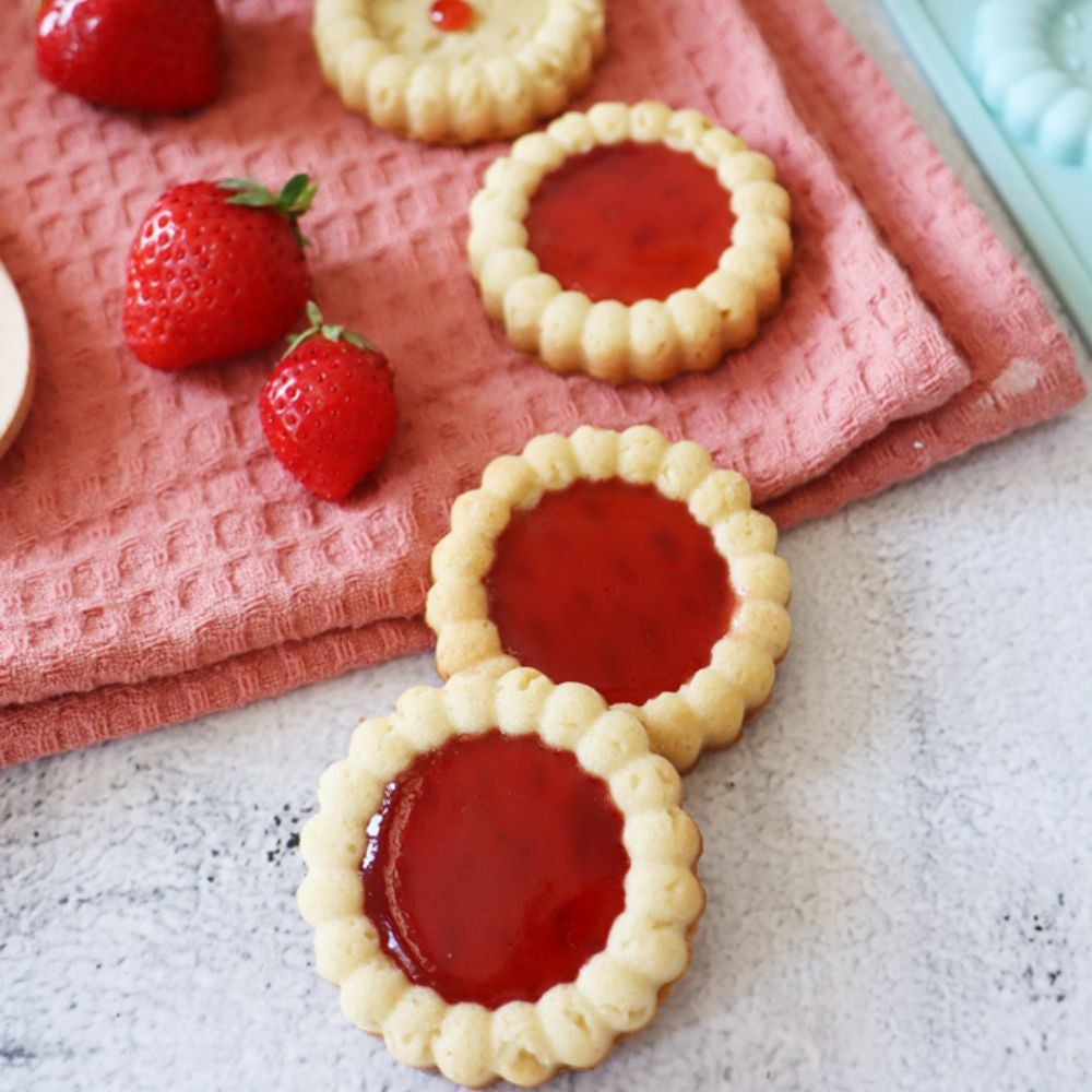 Moule silicone biscuit tartelette - Scrapcooking - Moule à gâteaux - - La Guilde Culinaire