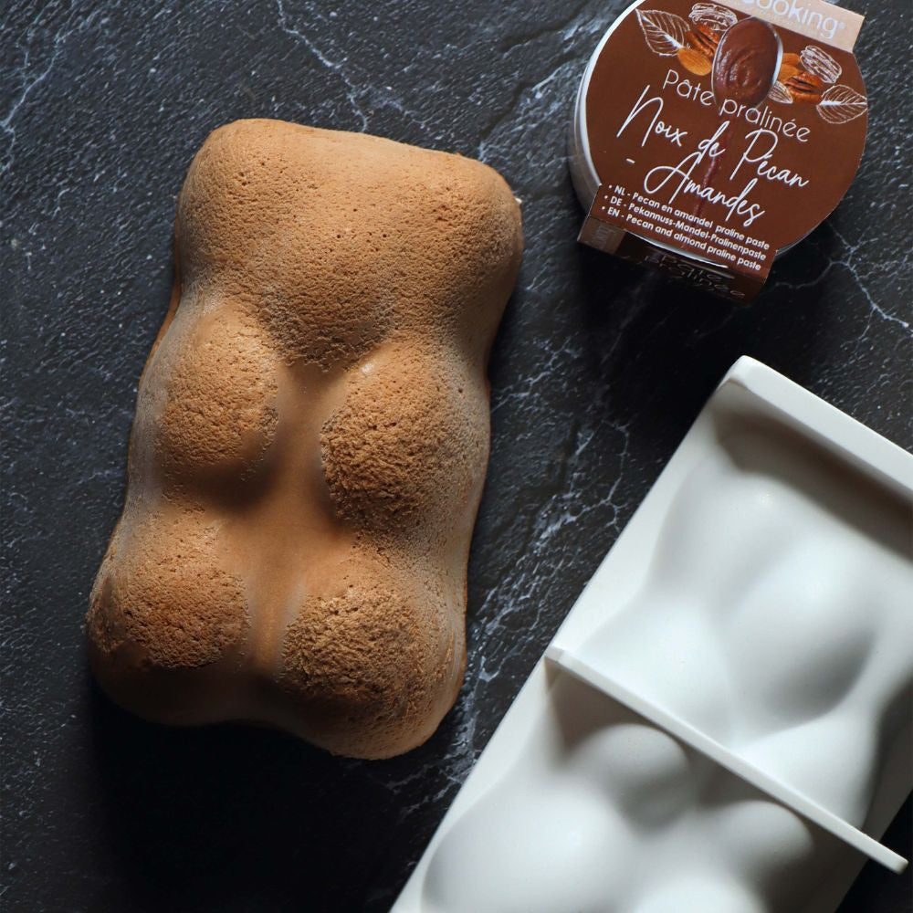Moule bûche silicone Ourson 3D XXL - Scrapcooking - Moule pour chocolat - - La Guilde Culinaire