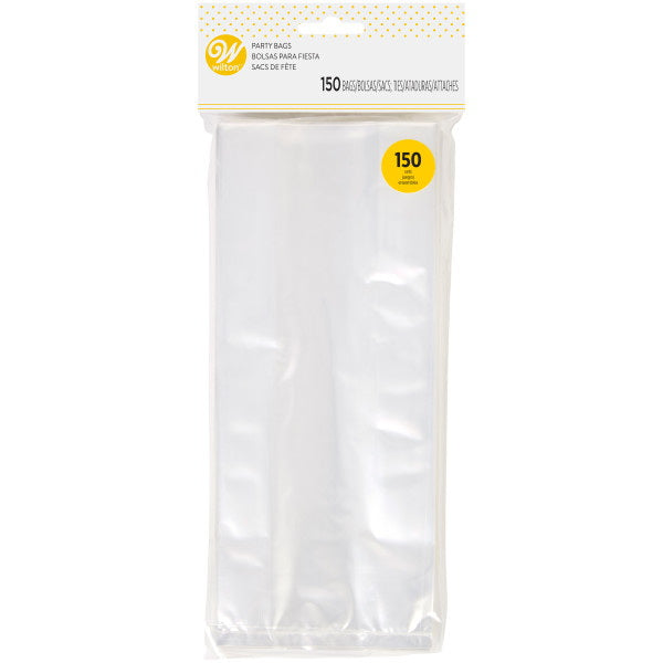 Sacs à friandises transparents, 150 pièces    - Wilton - Douille et poche -  - La Guilde Culinaire