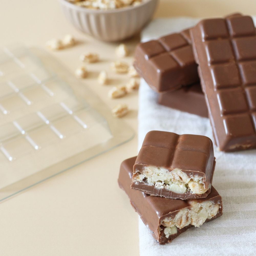 Moule barres chocolatées "Crunchy" - Scrapcooking - Moule pour chocolat - - La Guilde Culinaire
