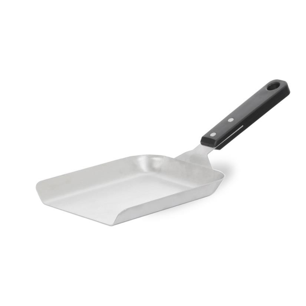 Maxi spatule inox rebords - Le Marquier    - Le Marquier - Spatule à plancha -  - La Guilde Culinaire