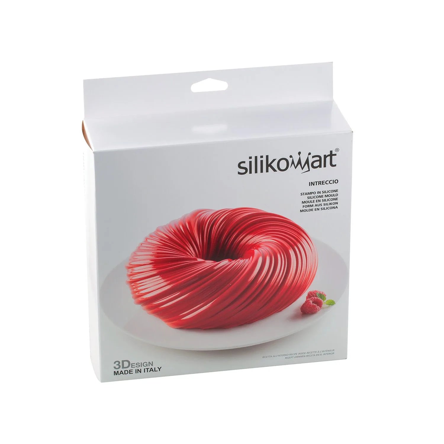 Moule silicone Intreccio    - SilikoMart - Moule à gâteaux -  - La Guilde Culinaire