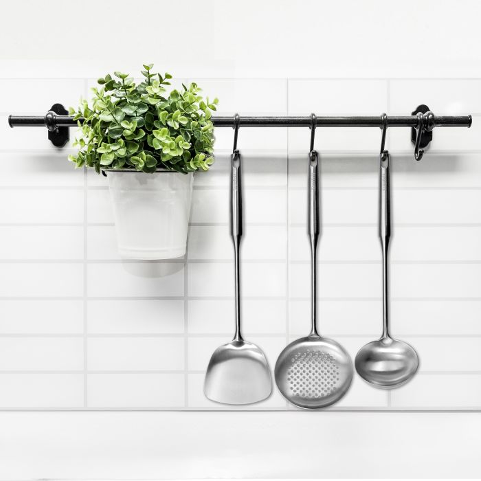 Louche en acier inoxydable de style asiatique - Starfrit - Louche - - La Guilde Culinaire