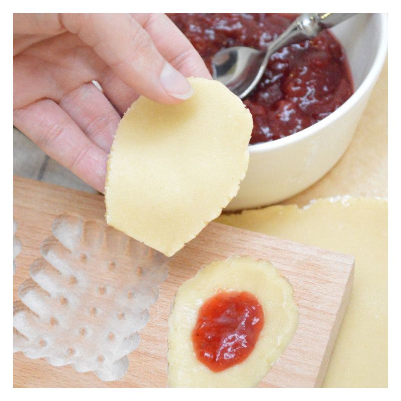 Moule bois biscuits fourrés Petits biscuits    - Scrapcooking - Moule à gâteaux -  - La Guilde Culinaire